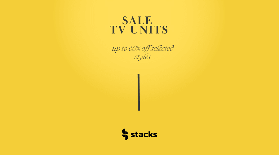 SALE TV Units - Stacks Furniture Store