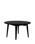 Maraetai Round Dining table in black