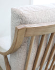 Grace Armchair in oatmeal