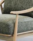 Grace armchair in olive|