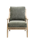 Grace armchair in olive|