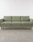 Fiord 3 seat sofa in green