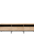 Liv 3 drawer tv unit in natural