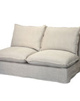 Miami modular sofa in salt & pepper - 2s