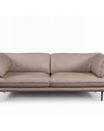 Clara 2 seat sofa in beige leather