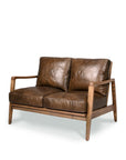 YUKON | 2 seater, chocolate leather