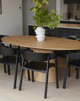 Alice Oval dining table in oak