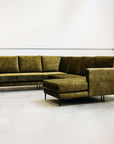 Monterey modular sofa in lovely moss - Stacks Furniture Store