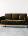 Aria 3 Seat Sofa - Cypress Cotton Velvet