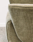 Lily armchair in copeland olive