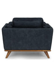 Carezza Astoria Armchair - Black Leather