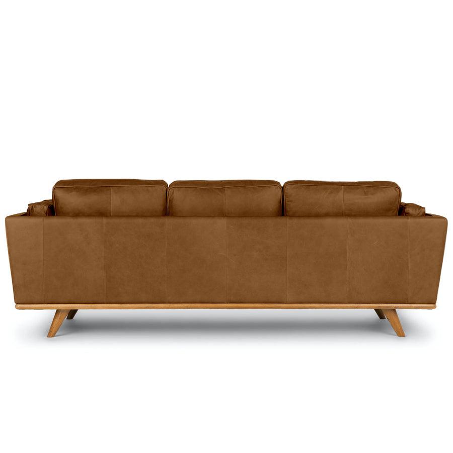 Aria Leather 3 Seat Sofa - Matisse Caramel