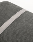 Baxter fabric bench seat in charcoal