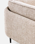 Clara sofa in beige fabric