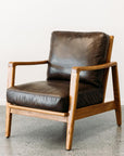 Yukon Leather Armchair - brown