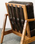 Yukon Leather Armchair - brown
