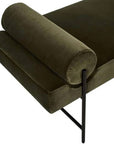 Hay bench seat in capper/black