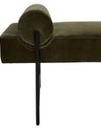Hay bench seat in capper/black