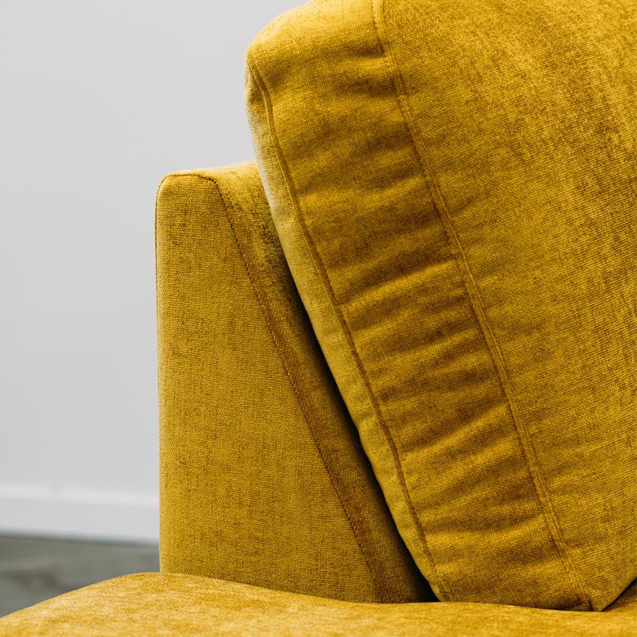Voyager modular sofa in magma dijon
