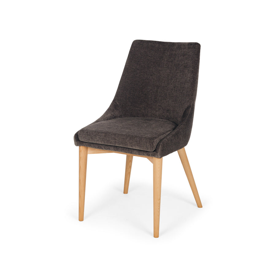 Rhodes dining chair in charcoal