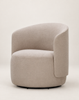 Estelle swivel armchair | Ivory