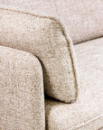 Clara sofa in beige fabric