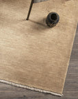 Sandringham wool rug in putty
