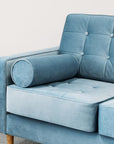 Chanel sofa in novara azure