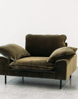 Sicily chair in cypress velvet