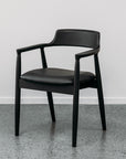 Ealing dining chair in black