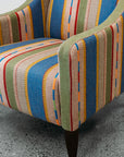 Wedgewood armchair in Bunty Blue/Green