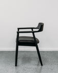Ealing dining chair in black