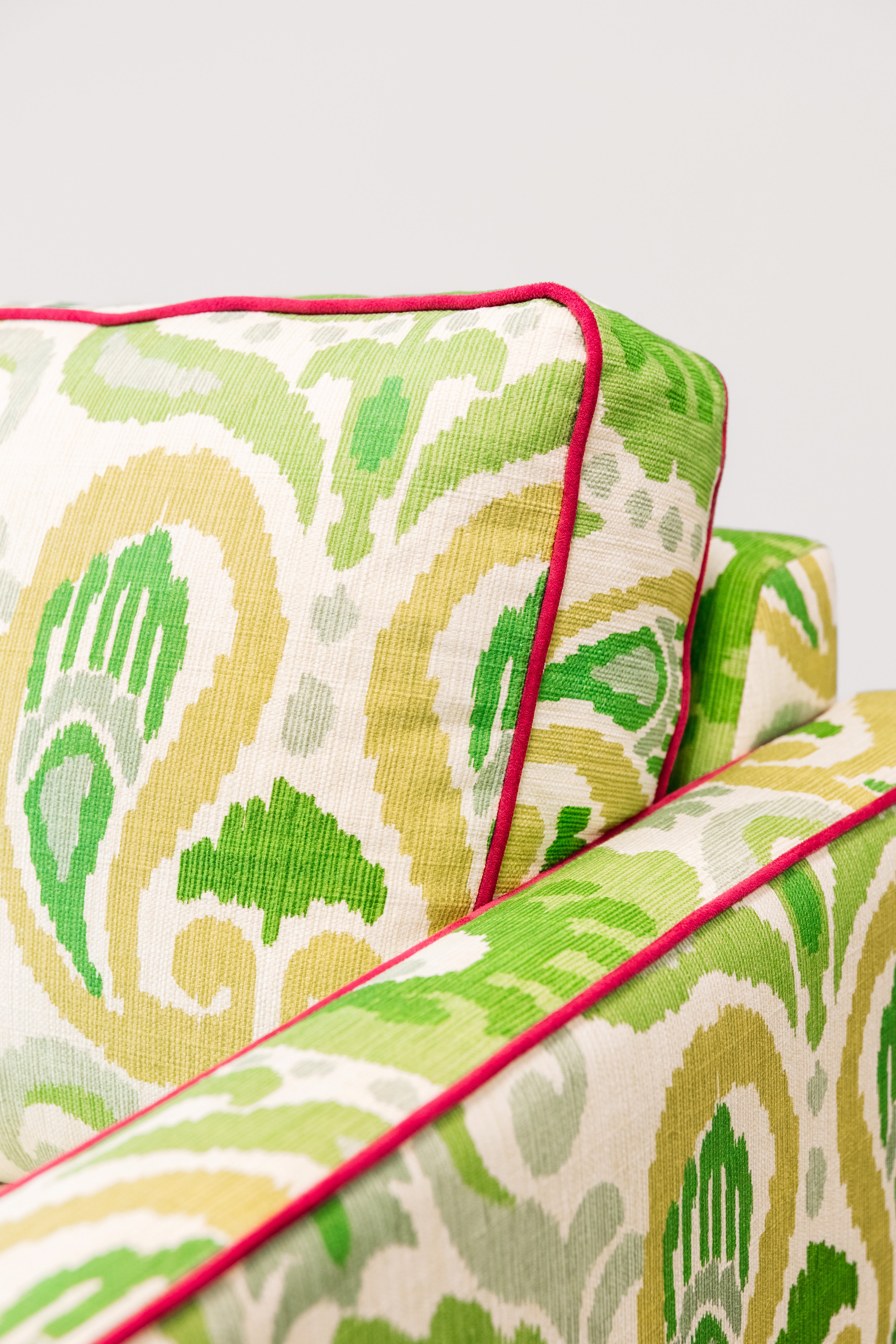 Custom chanel chair in tullio splice