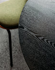 Alice round dining table in black