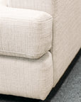 Cloud 4 seat sofa & reversible chaise in branbury pearl