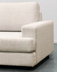 Cloud 4 seat sofa & reversible chaise in branbury pearl