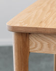 Ghost single leaf extension table
