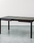 Ghost single leaf extension table