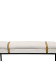 Baxter Fabric Bench Seat - Cream