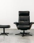 IMG Space Chair & Ottoman - Tuxedo