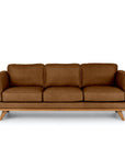 Aria Leather 3 Seat Sofa - Matisse Caramel
