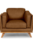 Carezza Astoria Armchair - Oxford Tan Leather