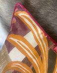 Dusk abstract cushion