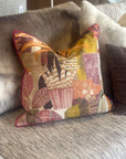 Dusk abstract cushion