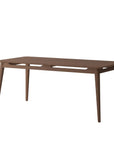 Kaishama dining table in walnut