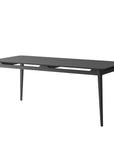 Kaishama dining table in black