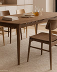 Kaishama dining table in walnut