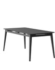 Kaishama dining table in black