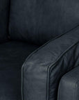 Carezza Astoria Armchair - Black Leather