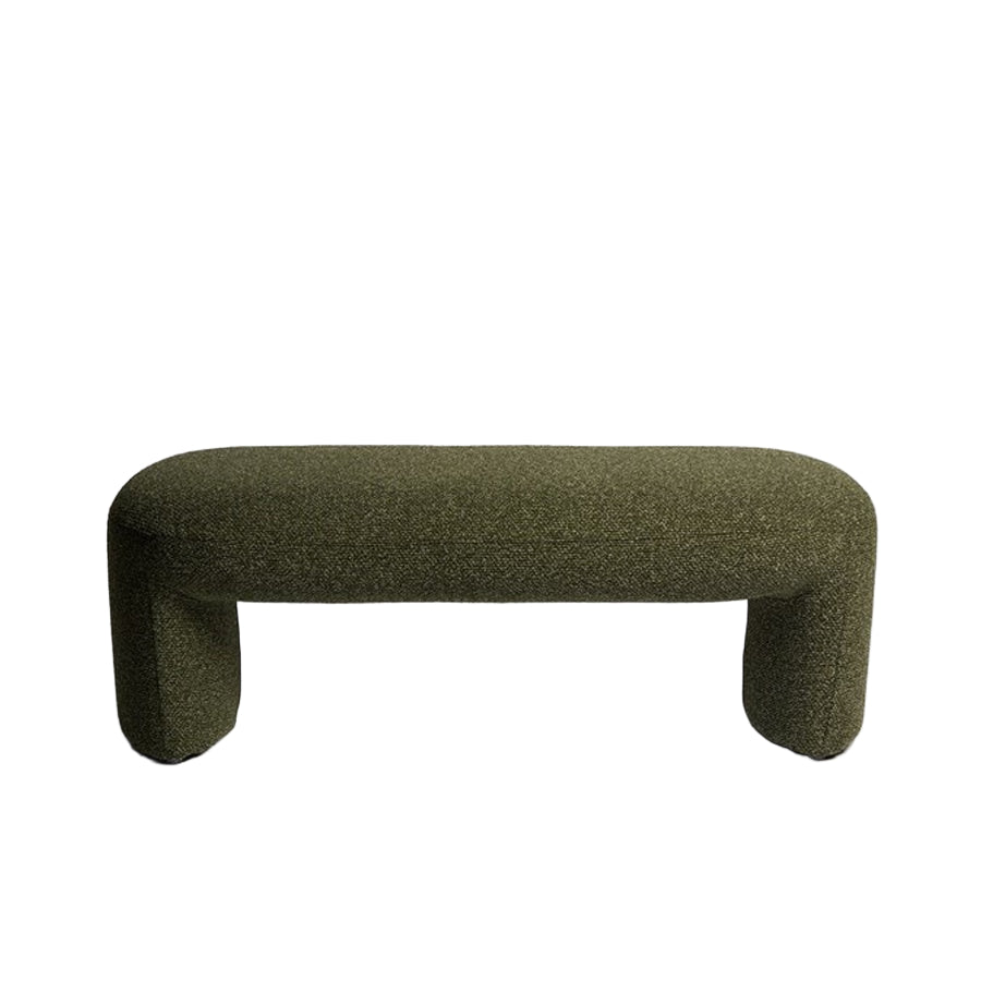 Le Bons Bench in forest